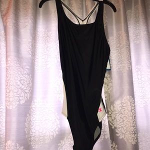 Champion black performance swim suit